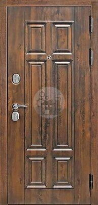 Стальная дверь с замками на выбор и отделкой винорит-ДВ-402